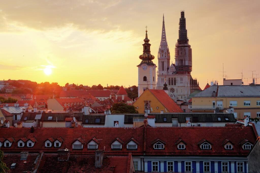 Cozy Ensuite Room In Zagreb Center 外观 照片